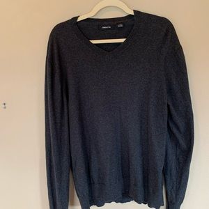 Liz Claiborne Charcoal Men’s Sweater. Large.